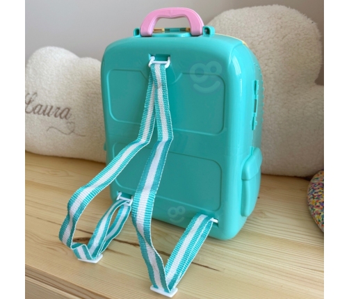 WOOPIE Kotek Przenośny Salon Piękoności 2w1 w Plecaku Transporter