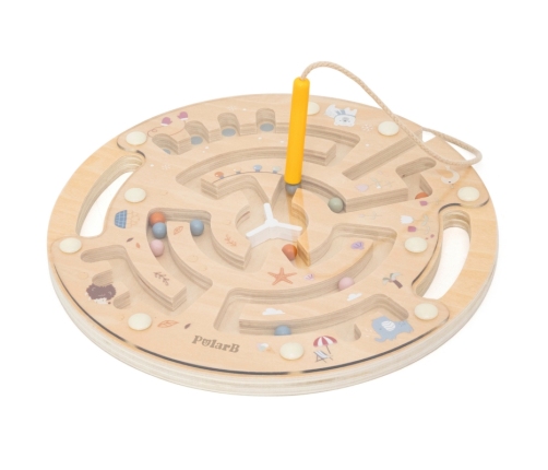 VIGA PolarB Drewniany Labirynt Magnetyczny