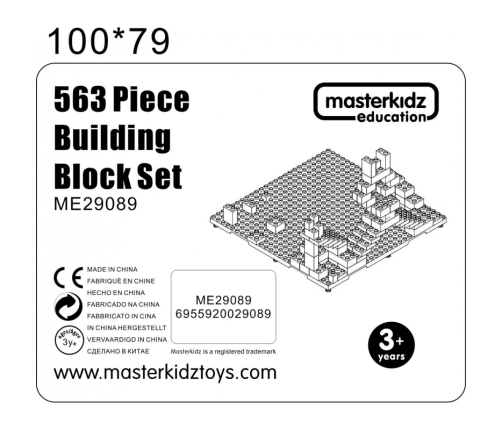 MASTERKIDZ Zestaw Klocków Konstrukcyjnych STEM 563 el.