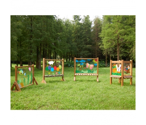 MASTERKIDZ 4 Stronna Tablica Przezroczysta Akrylowa Do Malowania