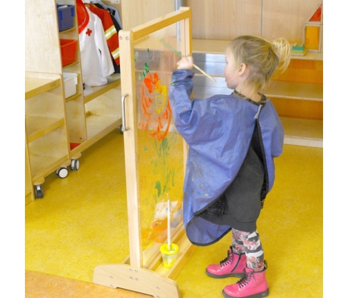 MASTERKIDZ Okno Do Malowania Sztaluga Dwustronna