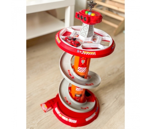 WOOPIE Tor Spirala Garaż dla Samochodzików 3 szt.