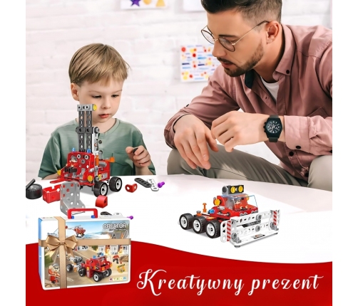 WOOPIE Zestaw Konstrukcyjny Creator City Fire Brigade