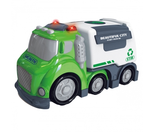 WOOPIE Śmieciarka CITY TRUCK Efekty Dźwiękowe i Świetlne