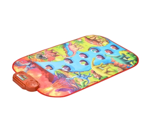 WOOPIE Duża Mata Muzyczna Pianino XL Dinozaury Interaktywna