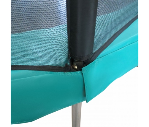 Батут с защитной сеткой и лестница 366 см (12ft) Axi Green