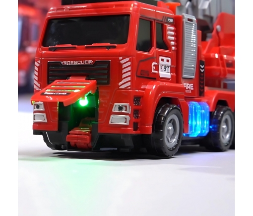 WOOPIE Interaktywny Wóz Strażacki z Ruchomą Drabiną