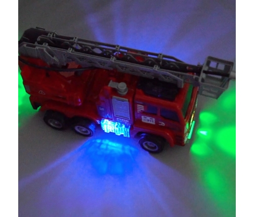 WOOPIE Interaktywny Wóz Strażacki z Ruchomą Drabiną