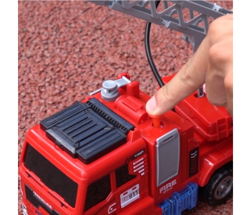 WOOPIE Interaktywny Wóz Strażacki z Ruchomą Drabiną