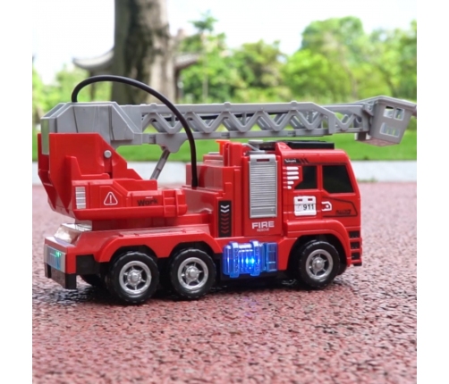 WOOPIE Interaktywny Wóz Strażacki z Ruchomą Drabiną