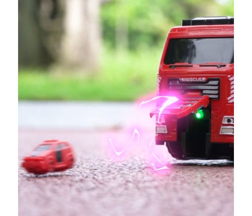 WOOPIE Interaktywny Wóz Strażacki z Ruchomą Drabiną