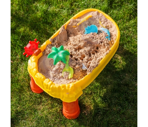 WOOPIE Attīstošs galds ar smilškasti 2in1