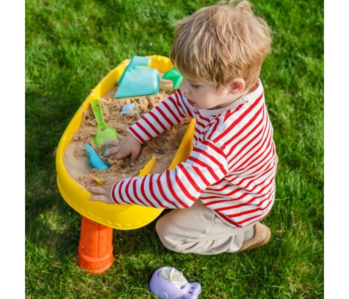 WOOPIE Attīstošs galds ar smilškasti 2in1