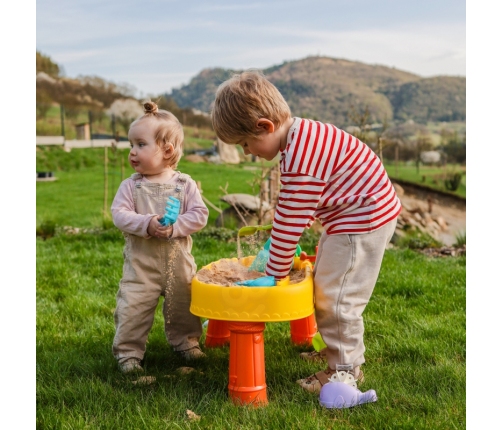 WOOPIE Attīstošs galds ar smilškasti 2in1