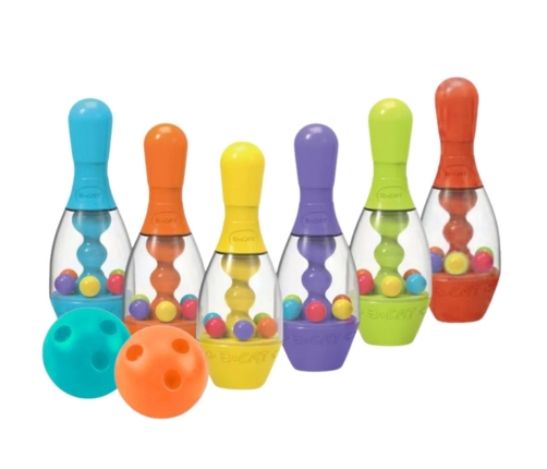 WOOPIE Kolorowe Kręgle Dla Dzieci 8 el.