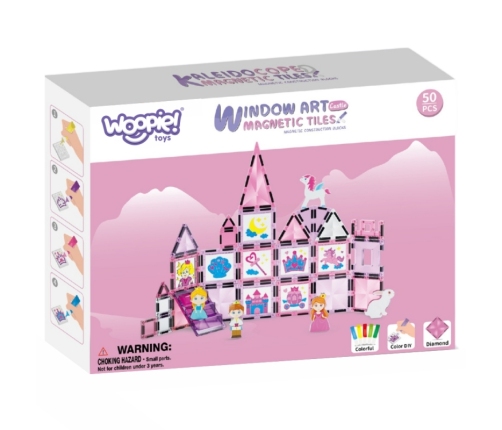 WOOPIE Magnetyczny Zestaw Konstrukcyjny Zbuduj Zamek