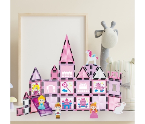 WOOPIE Magnetyczny Zestaw Konstrukcyjny Zbuduj Zamek