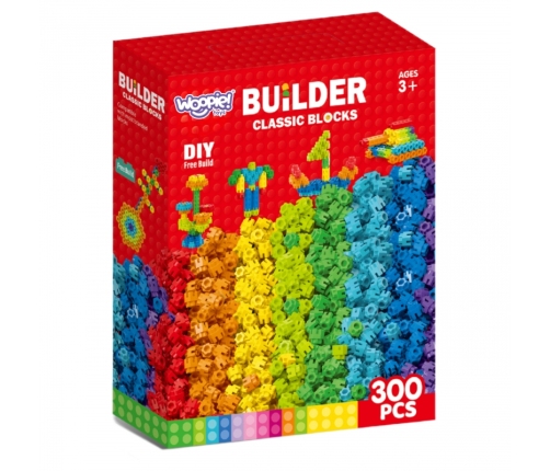 WOOPIE Kreatywne Klocki Konstukcyjne 300 el.
