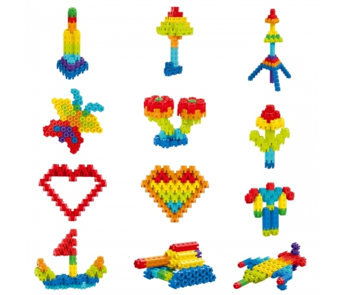 WOOPIE Kreatywne Klocki Konstukcyjne 300 el.