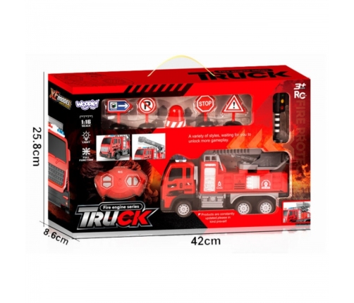 WOOPIE Zdalnie Sterowany Wóz Strażacki Podnośnik