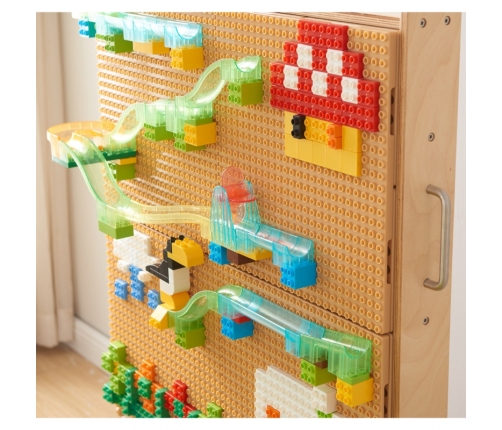 MASTERKIDZ Zestaw Klocków Konstrukcyjnych Tor Kulkowy STEM 359 el.