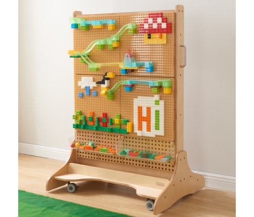 MASTERKIDZ Zestaw Klocków Konstrukcyjnych Tor Kulkowy STEM 359 el.