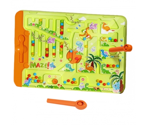 WOOPIE Magnetyczny Labirynt 2w1 Gra Chińczyk