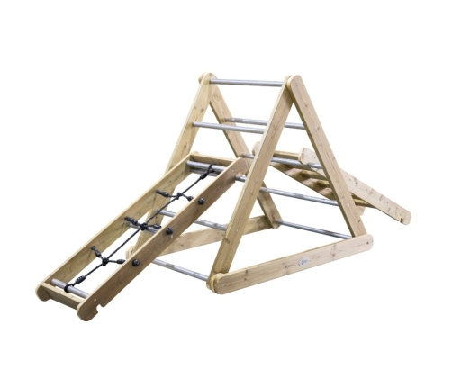 CLASSIC WORLD EDU Drewniany Plac Zabaw XL Zestaw Drabinka Montessori do Wspinaczki