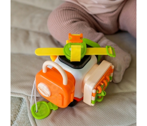 WOOPIE BABY Montessori Manipulacyjny Zestaw Konstrukcyjny Samochód Kotek 1