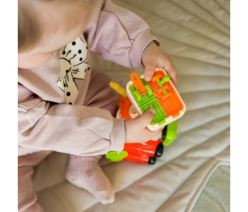 WOOPIE BABY Montessori Manipulacyjny Zestaw Konstrukcyjny Samochód Kotek 1