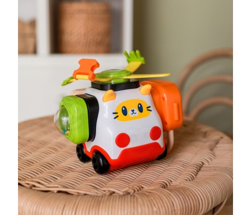 WOOPIE BABY Montessori Manipulacyjny Zestaw Konstrukcyjny Samochód Kotek 1