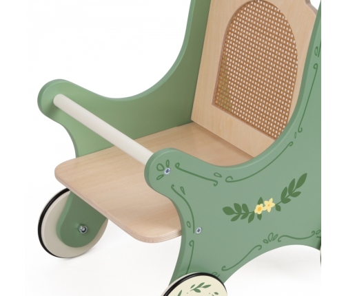 CLASSIC WORLD Drewniany Wózek Vintage dla Lalek