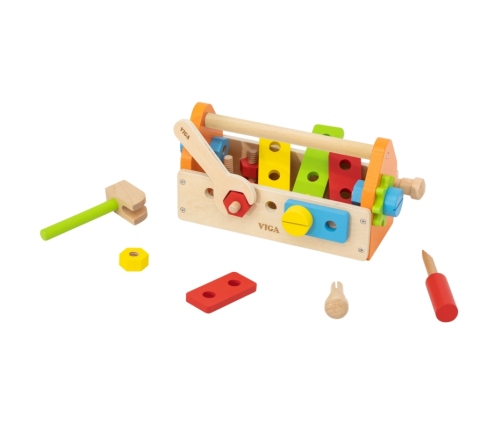 Viga Skrzynka Na Narzędzia Zestaw Drewniany