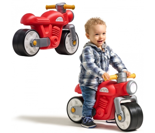 Bērnu līdzsvara motocikls FALK Prem1er Retro Red