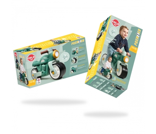 Детский мотоцикл-каталка FALK Prem1er Retro Green