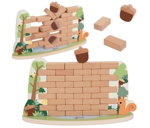 CLASSIC WORLD Gra Zręcznościowa Spadający Wiewiórka Żąłądź