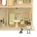 CLASSIC WORLD Wielki Drewniany Domek dla Lalek z mebelkami