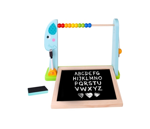 TOOKY TOY  Edukacyjna Tablica Na Biurko + 18 magnetycznych elementów