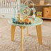TOOKY TOY Drewniany Stół Aktywności Montessori Pętla Motoryczna