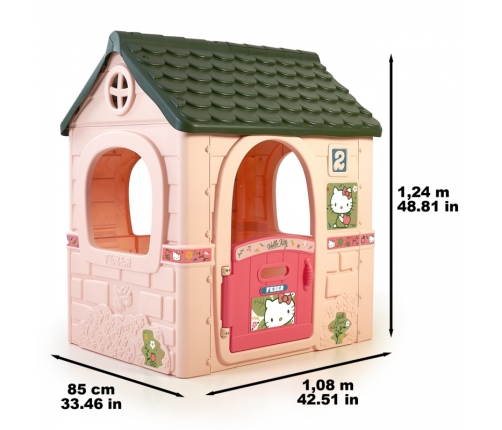 FEBER Domek Ogrodowy dla Dzieci HELLO KITTY