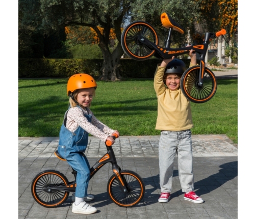 FEBER Rowerek Biegowy dla Dzieci Lekki Regulowne Siodełko