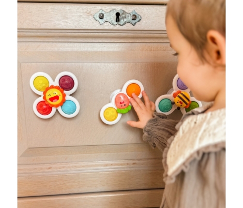 WOOPIE BABY Spiner Zabawka Sensoryczna Edukacyjna 3w1