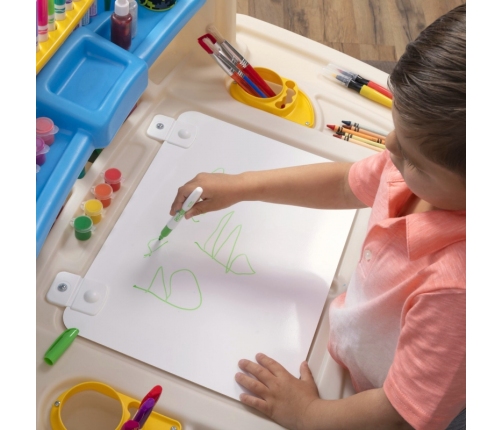 Step2 Biurko z Krzesełkiem Kącik plastyczny edukacyjny Delux