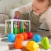 WOOPIE BABY Elastyczna Kostka Sensoryczna Sorter dla Dzieci Kolorowe Kształty 13 el.