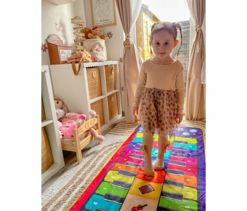 WOOPIE Interaktywna Mata Muzyczna do Tańczenia XXL