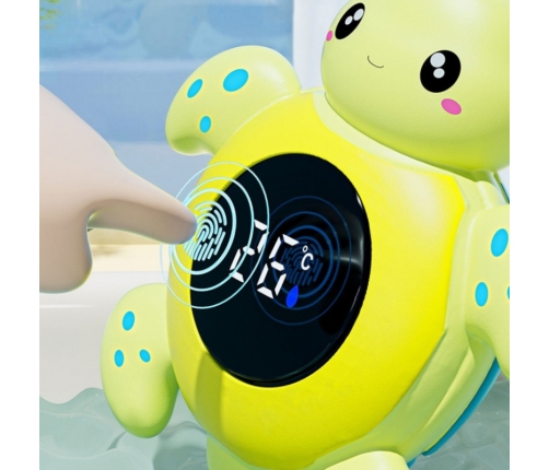 WOOPIE BABY Termometr do Kąpieli 2w1 Mierzenia Temperatury Wody i Pomieszczenia Żółwik