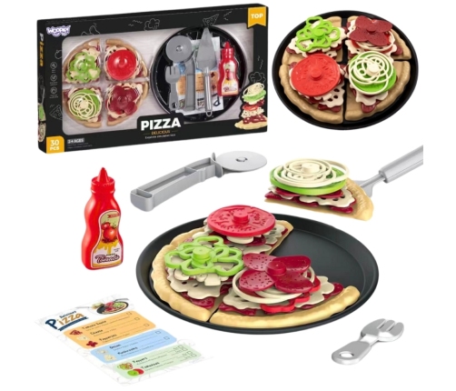 WOOPIE Pizza do Krojenia Zestaw XL Restauracja 30 el.