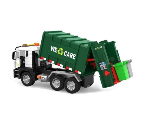 WOOPIE Śmieciarka Ciężarówka Segregacja Śmieci - skala 1:10