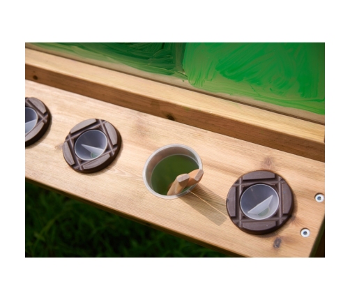 MASTERKIDZ Przezroczysta Akrylowa Tablica Malarska + Kubeczki