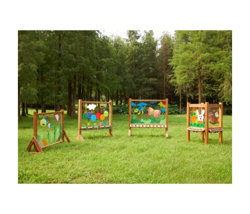 MASTERKIDZ Przezroczysta Akrylowa Tablica Malarska + Kubeczki